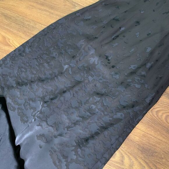 Y2k Black spaghetti strap dress two-tone print design‎ from Japan - Picture 8 of 12